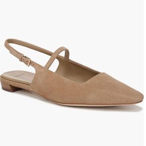 NWOT Vince Suede Slingback